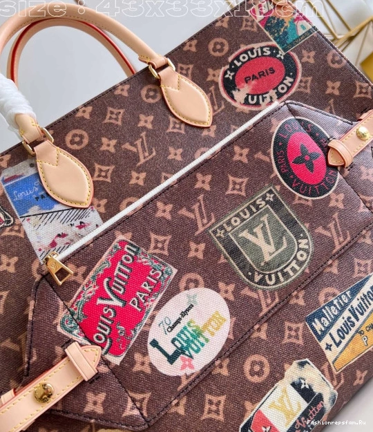 FS CHEAP VUITTON TOTE ONTHEGO BAG-43*33*18.5cm LOUIS Voyage 0711